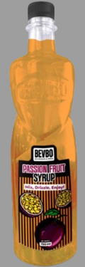 Bevbo Passion Fruit Syrup For Bubble Tea And Fruity Drinks | 750ml Food-Safe Bottle | Bubble Tea Supply Pakistan