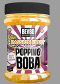 Mango Passionfruit Popping Boba – Juice-Filled Bursting Pearls for Bubble Tea, Smoothies & Desserts | Ready-to-Use | Bevbo
